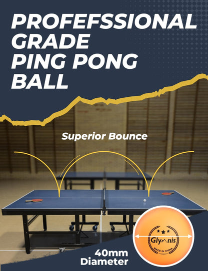 Ping Pong Paddles Set Table Tennis Rackets with Balls and Storage Case, 2/4 Premium Ping Pong Rackets for Indoor Outdoor